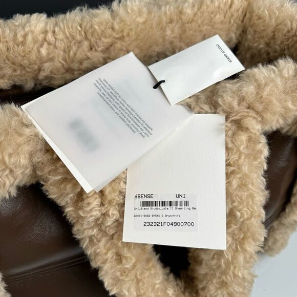 STAND STUDIO Brown Lola II Tote Bag in Brown NWT - Picture 8 of 13